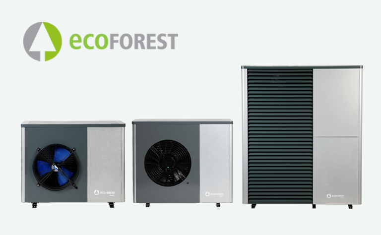 Ecoforest air source heat pumps supplied and installed by South West Heat Pumps